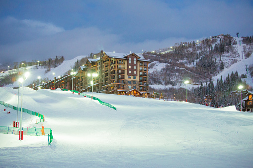 Ski resort Colorado USA