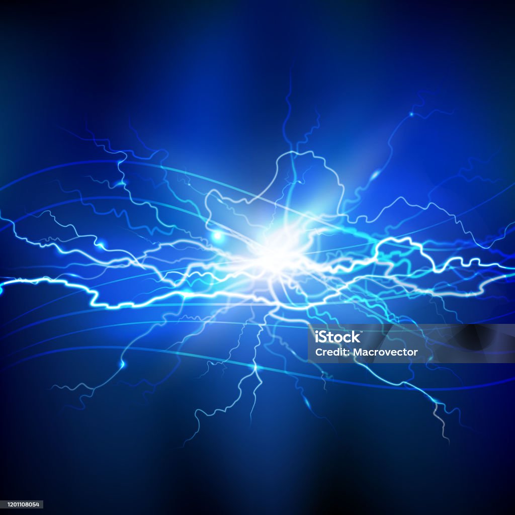 Lightning Background Generic Lightning Background Stock Illustration - Download Image Now ...