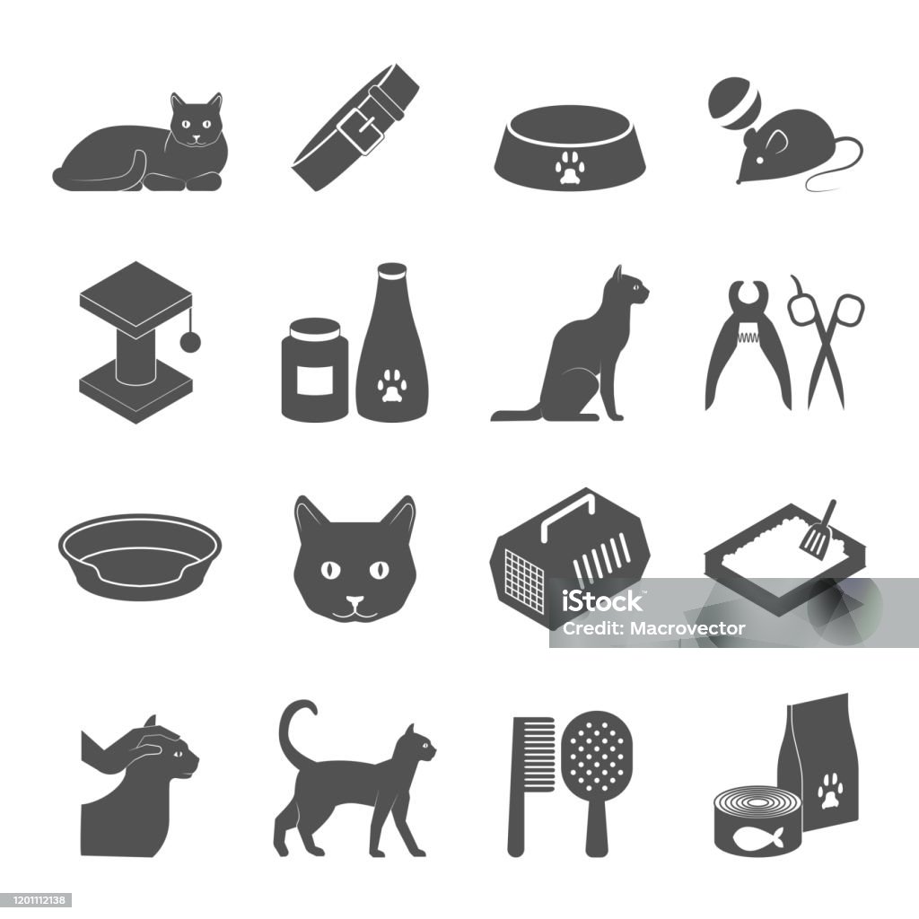 Cat Icon Vector Art, Icons, and Graphics for Free Download