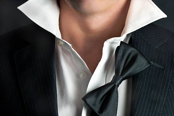 istock Man In Tux Relaxes 120111395