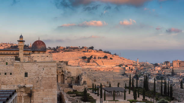 istock Jerusalem Old City at sunset 1201116314
