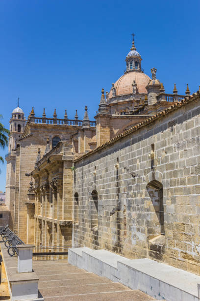istock Historic cathedral in Jerez de la Frontera 1201119929
