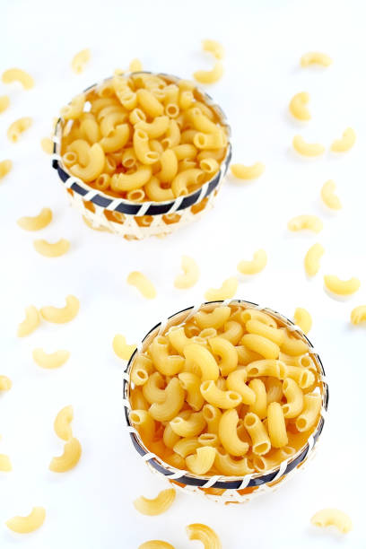 istock Macaroni is raw food product. 1201126121