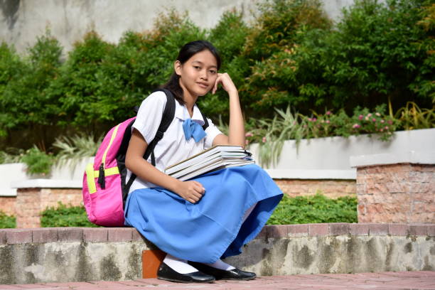 istock A Youthful Diverse School Girl Thinking 1201137221