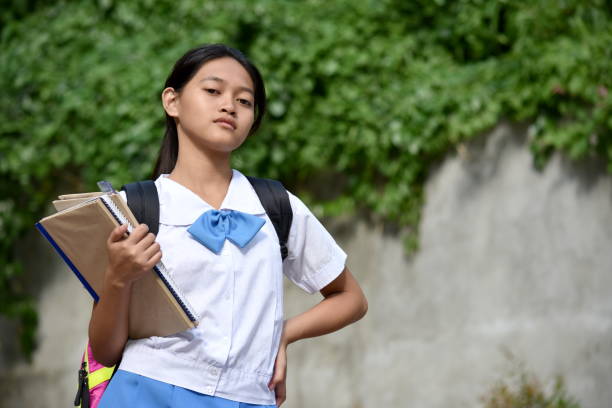 istock An An Unemotional Girl Student 1201139858