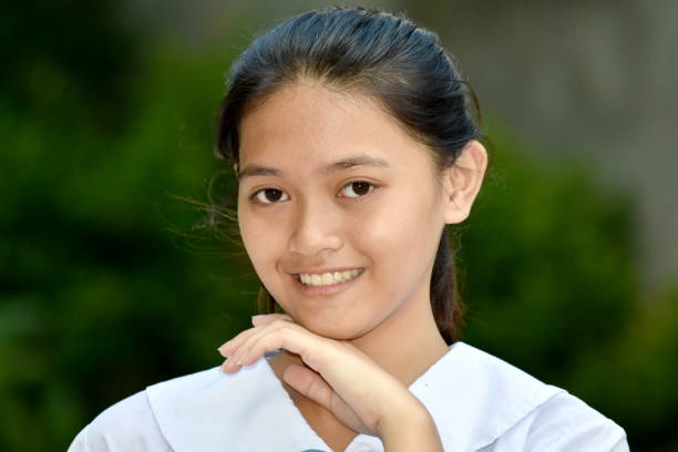 istock An A Smiling Youthful Girl 1201141500