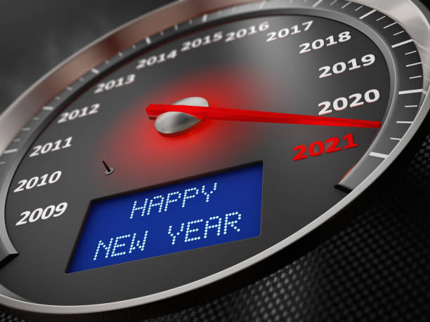 istock speedometer Happy New Year 2021 1201142378