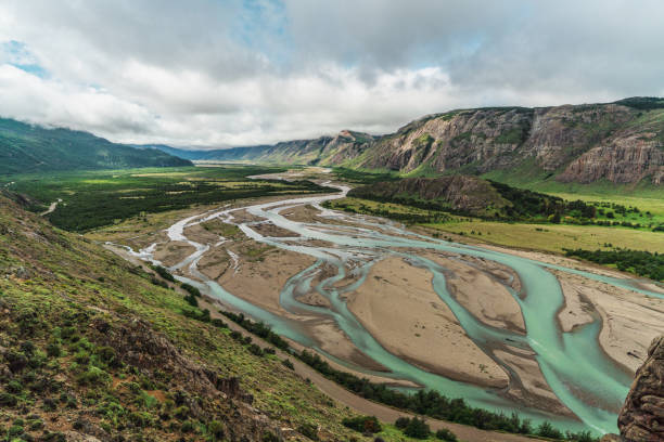 istock River in Patagonian Andes in Argentina 1201148241