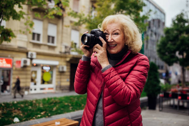 istock Charismatic woman wearing winter jacket 1201156789