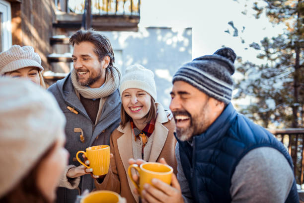 istock Friends Enjoying Mulled Wine 1201162277