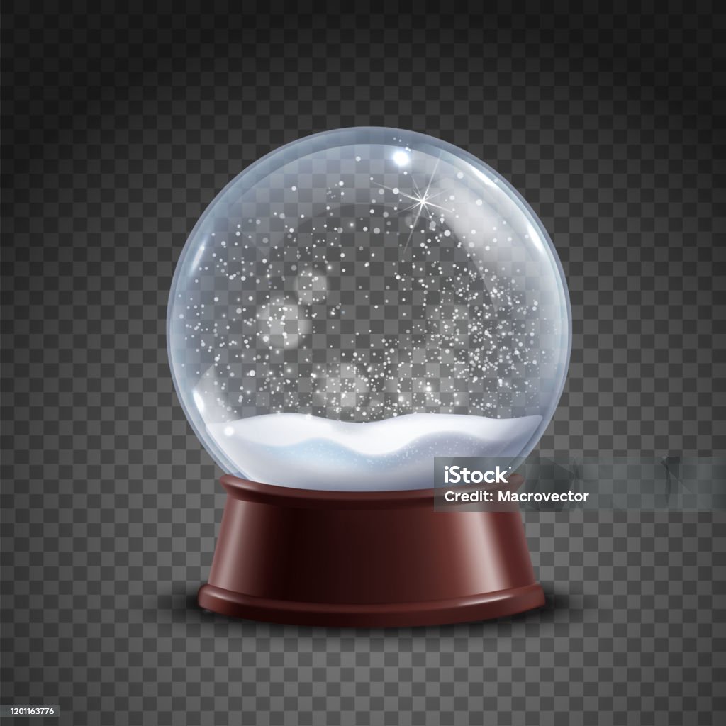snow globe Realistic colored snow globe composition on transparent background with shadows and lights vector illustration Snow Globe stock vector snow globe Realistic colored snow globe composition on transparent background with shadows and lights vector illustration Snow Globe stock vector