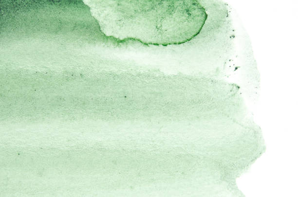 istock Abstract watercolor hand paint texture, isolated on white background. - Image 1201167963