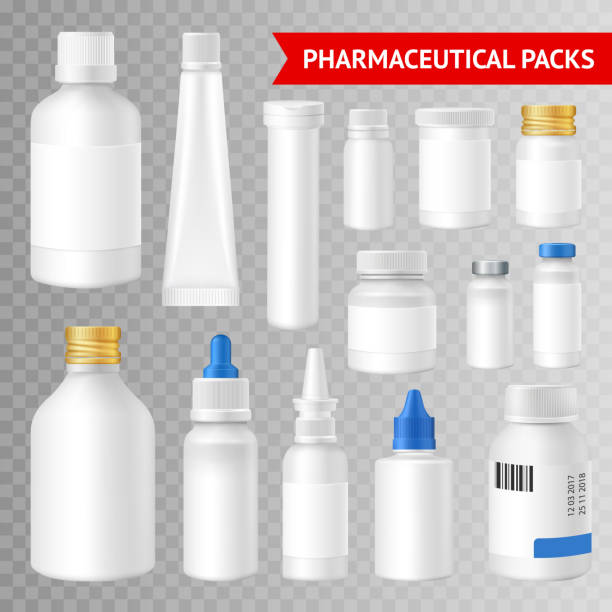 ilustrações, clipart, desenhos animados e ícones de pacotes farmacêuticos trasparent - garrafinha