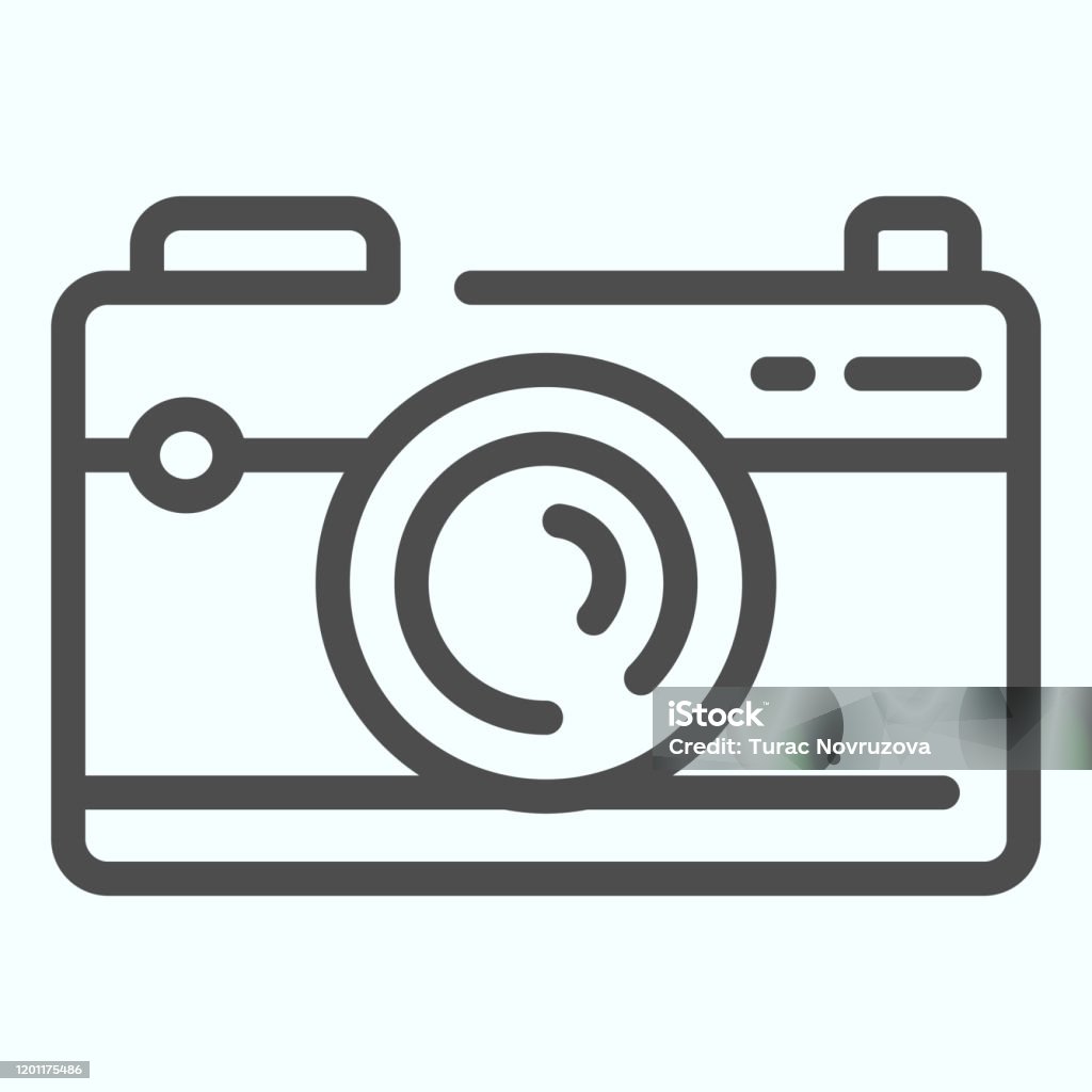 Biểu Tượng Dòng Máy Ảnh Thiết Bị Ghi Lại Hình Ảnh Minh Họa Vectơ ...