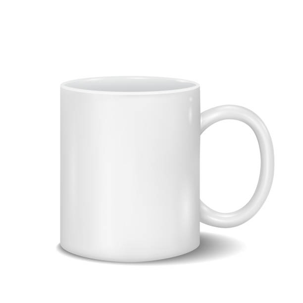 istock Vector Classic White Cup for Business Branding and Corporate Identity. 1201177158
