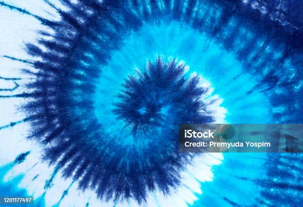 Tie Dye Texture Background Stock Photo - Download Image Now - Tie Dye, Blue,  Backgrounds - iStock