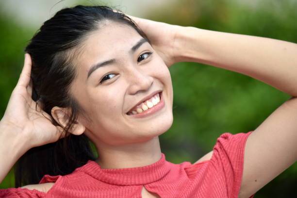 istock A Happy Beautiful Minority Female 1201181761