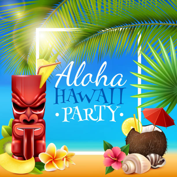 930+ Luau Background Illustrations, Royalty-Free Vector Graphics & Clip Art  - iStock | Luau party, Hawaiian background, Luau