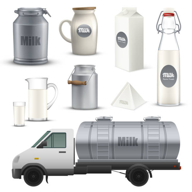 Milk Container Graphics 470+ Milk Storage Tanks Illustrations, Royalty-Free Vector Graphics ...