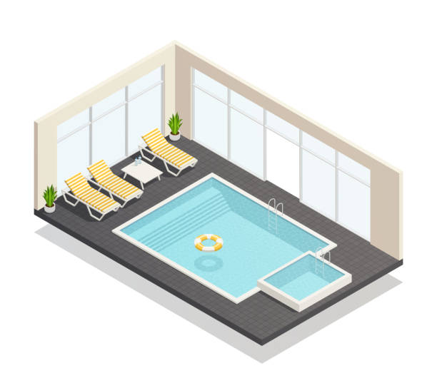 Pool Lounge Chair Illustrations, Royalty-Free Vector Graphics & Clip ...