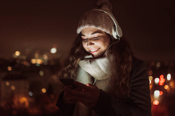 istock Young woman rides a tram in Vienna 1201192871