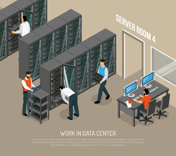 1,300+ Data Center Engineer Stock Illustrations, Royalty-Free Vector ...