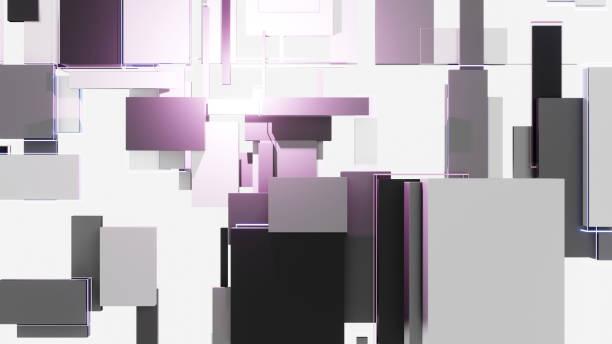 istock Abstract background of light and dark cubes 1201197385