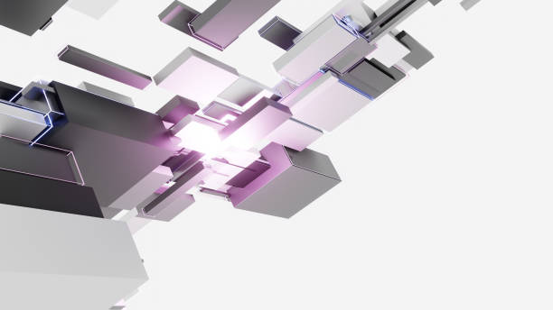 istock Abstract background of light and dark cubes 1201197424