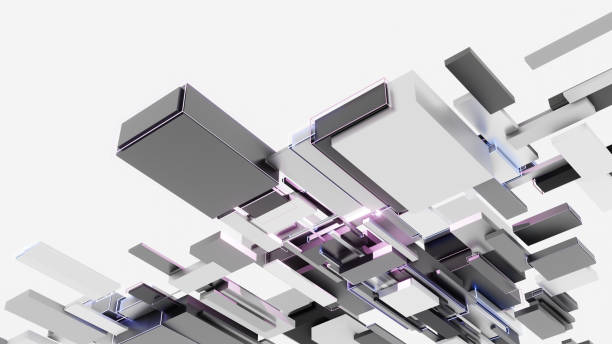 istock Abstract background of light and dark cubes 1201197465