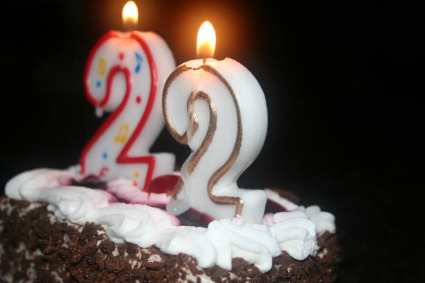 istock Happy birthday candles 1201201961