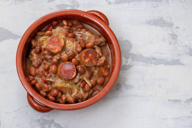 istock typical portuguese dish beans with meat, vegetables and smoked sausages Feijoada 1201205740