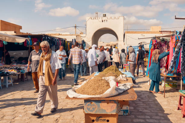 Ksar Mourabitine - Region of Tataouine - Southern Tunisia\none of the magnificent and best Ksour of Tunisia characterized by its strategic location and its richness in heritage components