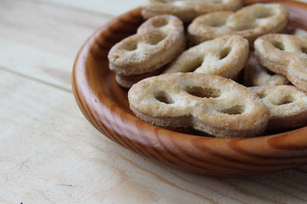 istock Close up view of Dutch Krakeling Cokkies 1201221961
