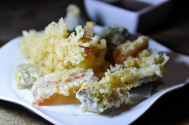 istock tempura or deep fried shrimp and deep fried vegetable 1201225707