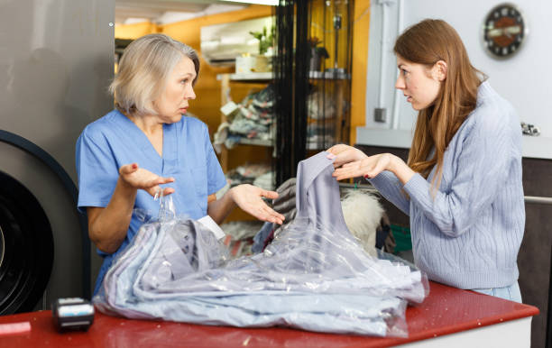 istock Client complaining about quality of service 1201226462