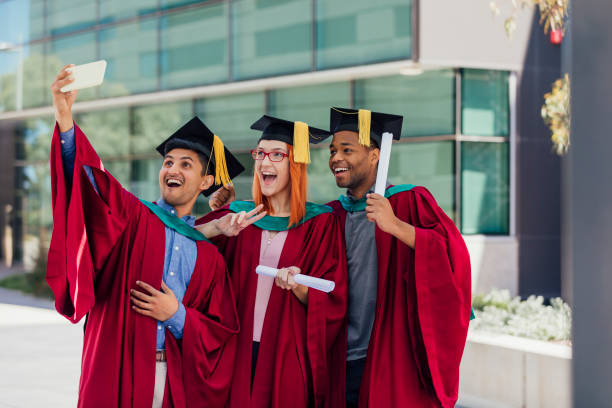istock Taking a Selfie on Their Graduation Day 1201227278