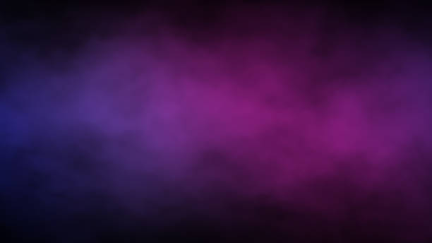 istock Abstract multicolor fog and smoke on black color background. 1201236763
