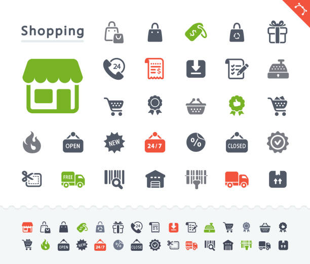 Shopping Spree - Sticker Icons A set of professional, pixel-aligned icons designed on a 32x32 pixel grid and redesigned on a 16x16 pixel grid for very small sizes. open flame stock illustrations