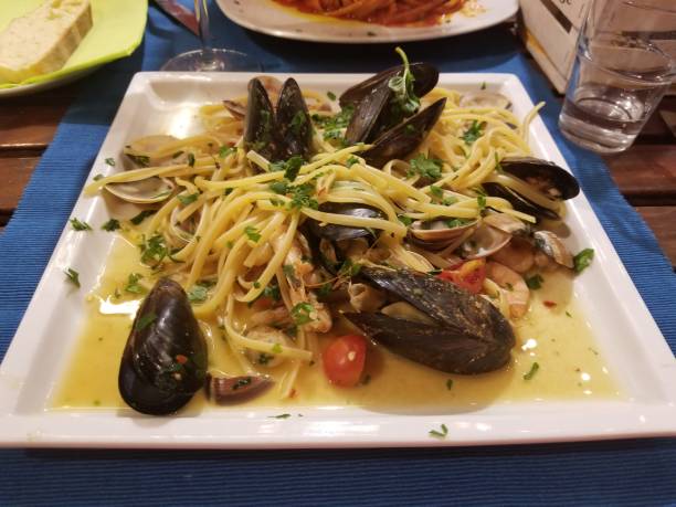 istock Italian seafood meal 1201245262