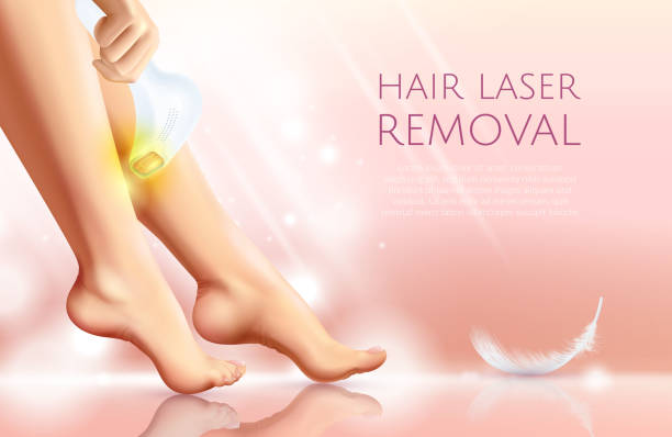 1,045 Laser Hair Removal Illustrations & Clip Art - iStock | Laser hair  removal legs, Hair removal, Botox