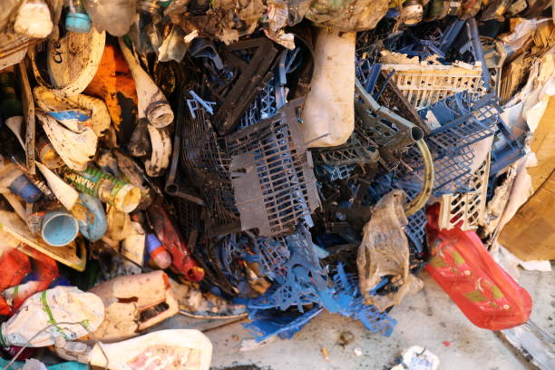 istock Close-up of plastic waste and bottles closeup 1201251628