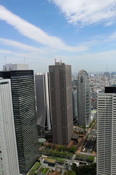 istock financial district in Tokyo Japan 1201258163