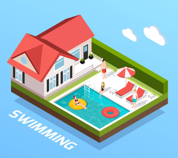Pool Vector Set Isometric 370+ Isometric Patio Set Stock Photos, Pictures & Royalty-Free Images ...