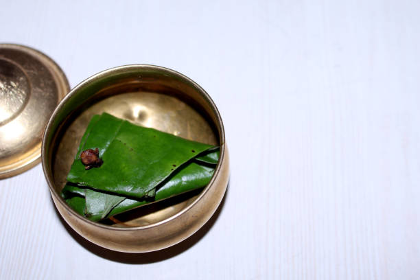 istock Mouth Freshener betel leaf pan 1201259752