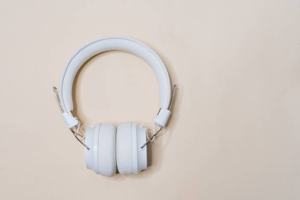 istock White modern headphones, listening music 1201260031