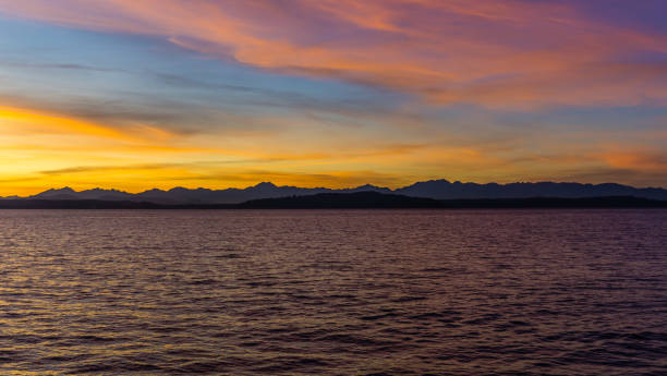 istock Olympic Mountains Sunset Silhouette 8 1201261810
