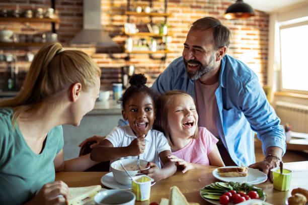 istock Young Family having Breakfast 1201261819