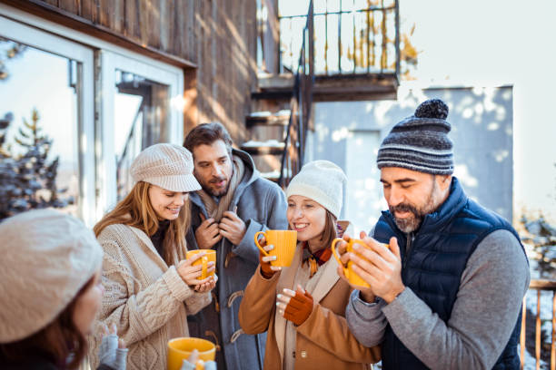 istock Friends Enjoying Mulled Wine 1201263284