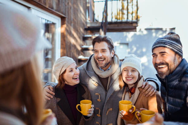 istock Friends Enjoying Mulled Wine 1201264468