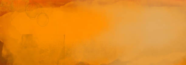 istock Orange color art abstract grunge style empty blank nobody background 1201270006